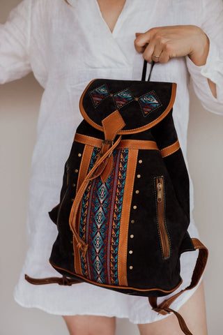 Large Leather Backpack | Meraki Movement