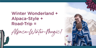 Winter Wonderland + Alpaca-Style + Road-Trip = Alpaca-Winter-Magic! - Meraki Movement