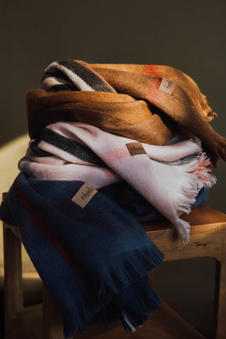 Alpaca Blanket Scarves