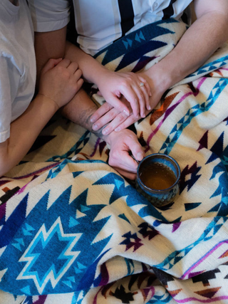 The Unicorn Large Alpaca Blanket