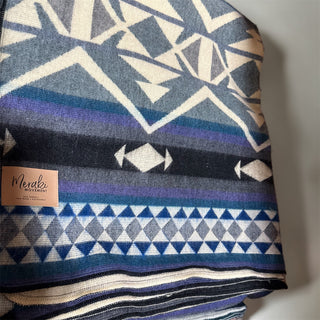 Purple Sky Alpaca Blanket