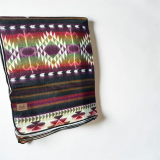 Midnight Lights Alpaca Blanket