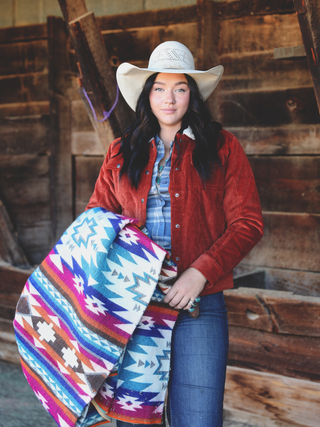 The Unicorn Large Alpaca Blanket