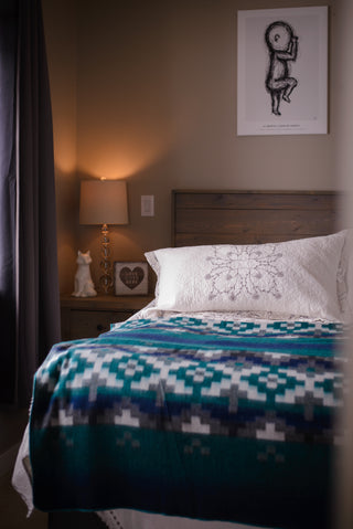 Lake Louise Alpaca Blanket