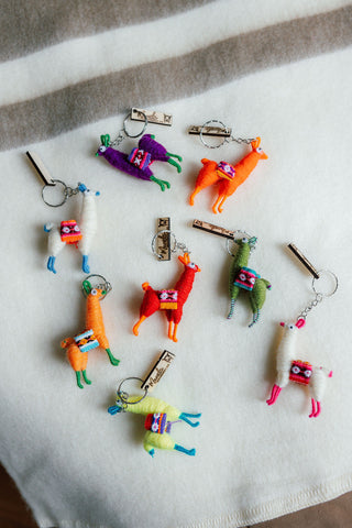 Alonzo Keychain: White