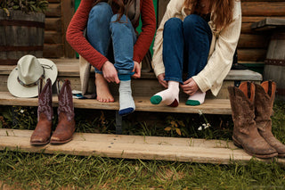 Large Northern Glow Alpaca Socks