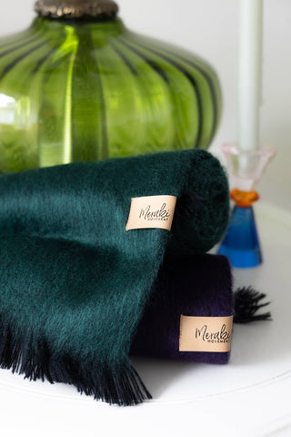 Emerald Alpaca Scarf