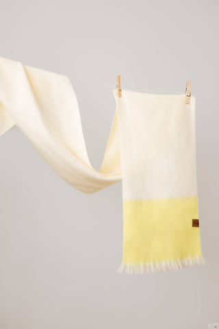 Citron Blok Alpaca Scarf