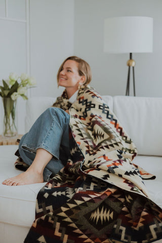 Cozy Cordillera Large Alpaca Blanket | Meraki Movement