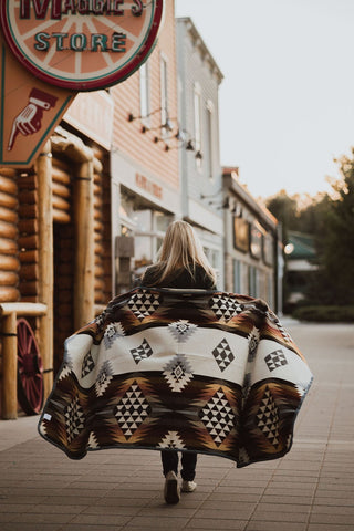 Diamond Aztek Alpaca Throw Blanket - Gray Edge | Meraki Movement