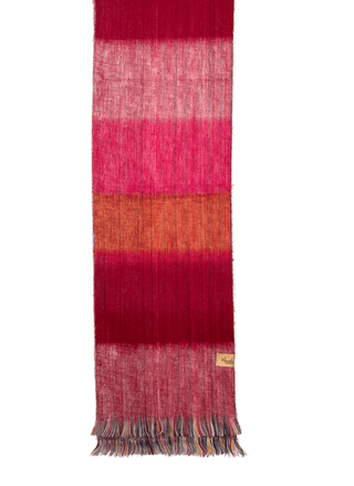 Pink Ombre Alpaca Scarf | Meraki Movement