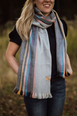 Snap, Crackle, Pop Alpaca Scarf | Meraki Movement