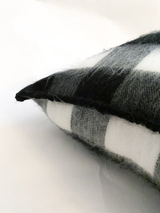 Checker Alpaca Pillow Cover | Meraki Movement
